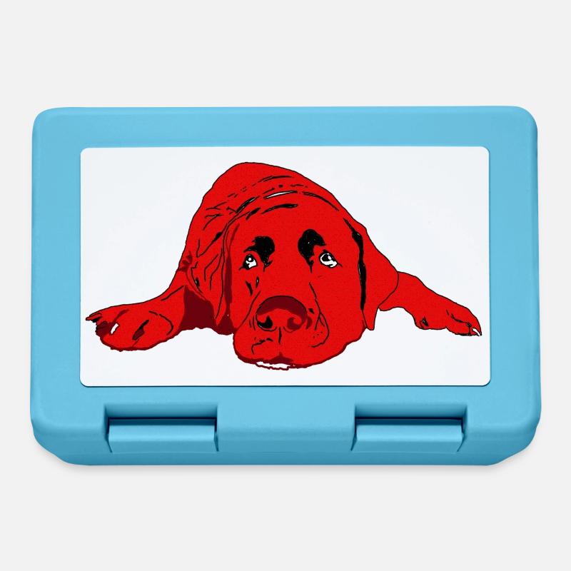 Labrador - Boîte à goûter - bleu saphir
