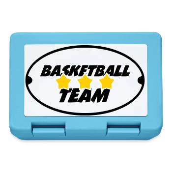 Basketball team - Lunchbox - sapphire blue - Front
