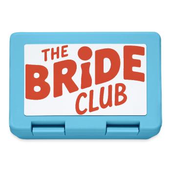 The Brides' Club Hochzeits-Junggesellinnenabschiedsmädchen - Brotdose - Saphirblau - Vorne