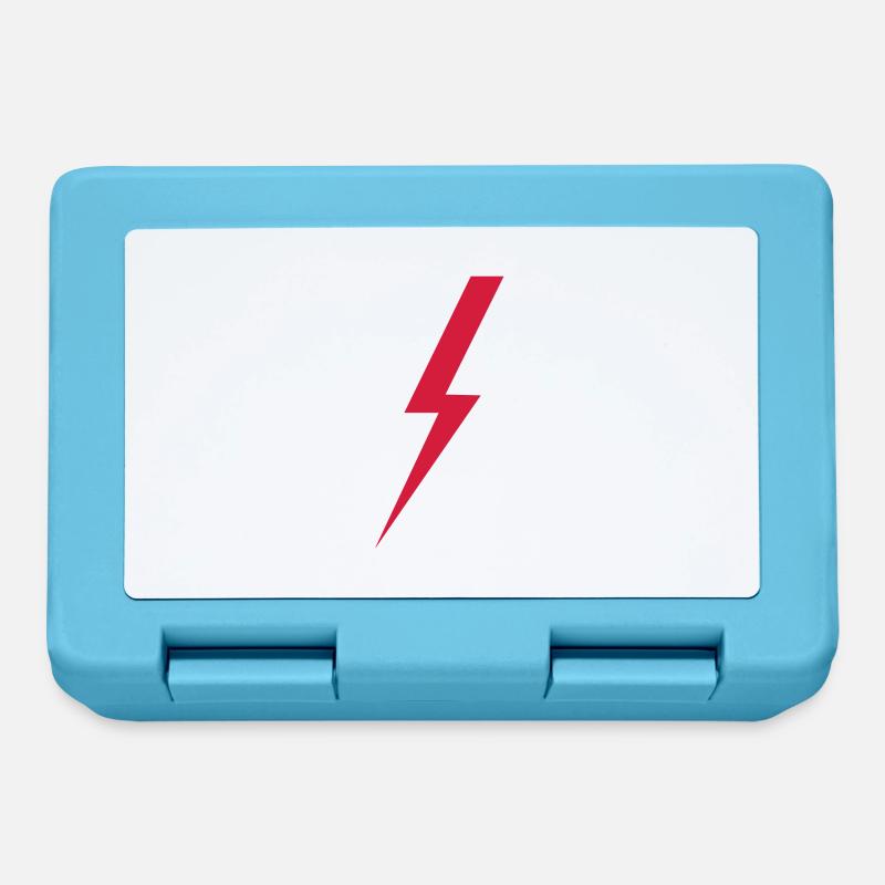 lightning - Lunchbox - sapphire blue