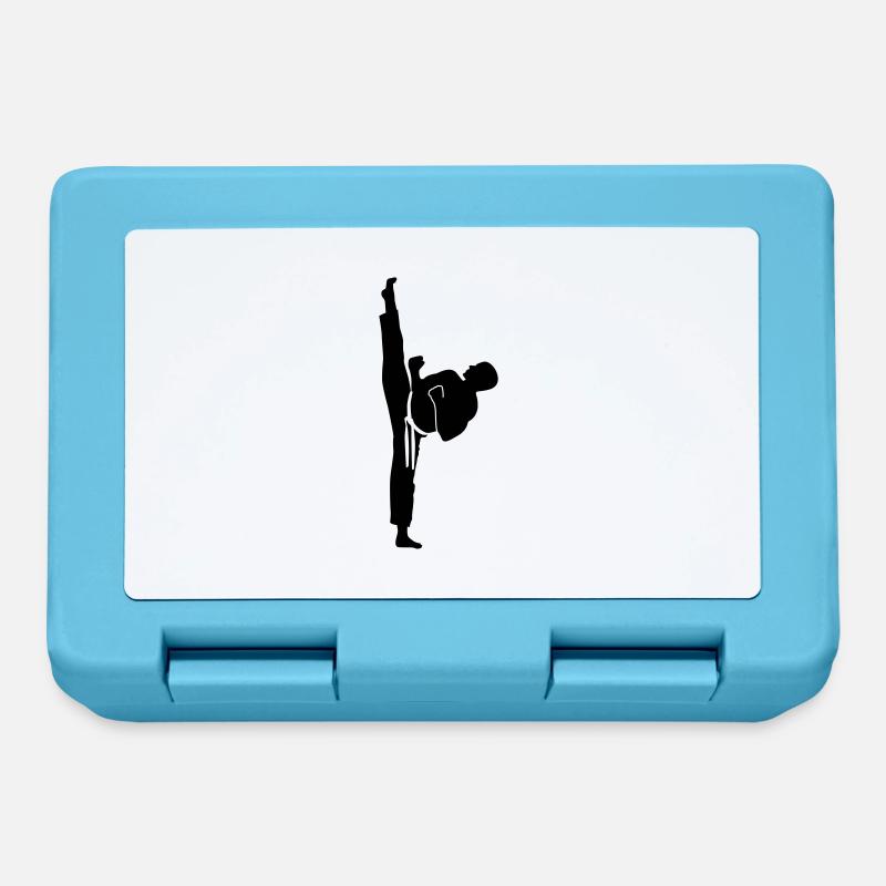 karate kick - Lunchbox - sapphire blue