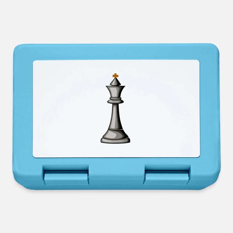 Chess Master Chess Player Chess Piece - Lunchbox - sapphire blue