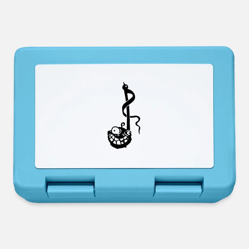 Note - Boîte à goûter - bleu saphir
