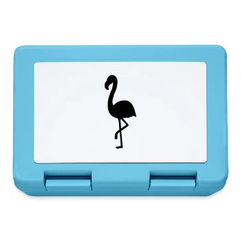 Flamingo 2 - Brotdose - Saphirblau - Vorne