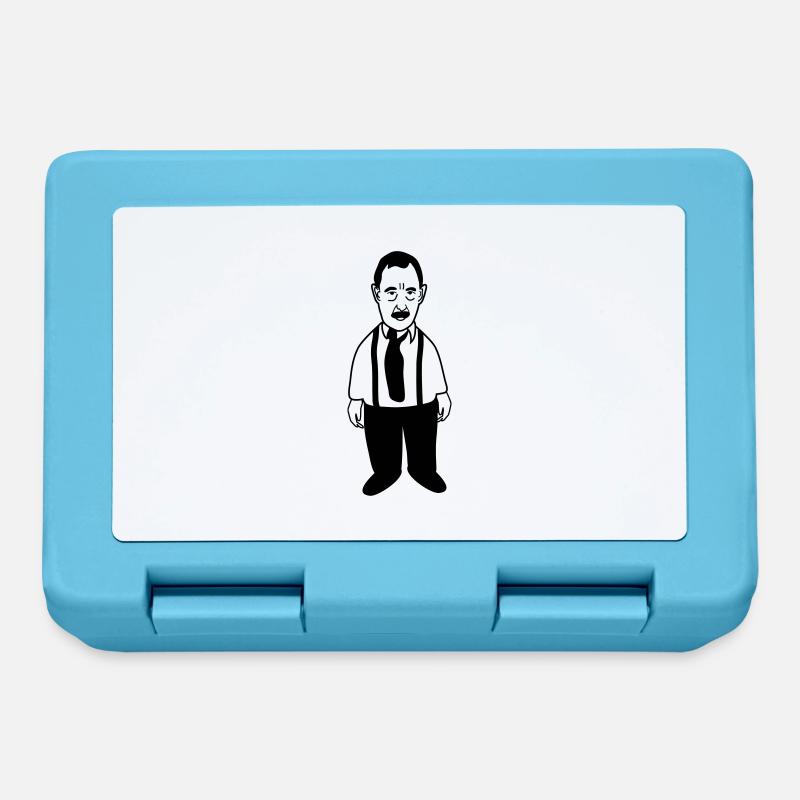 alfred - Boîte à goûter - bleu saphir