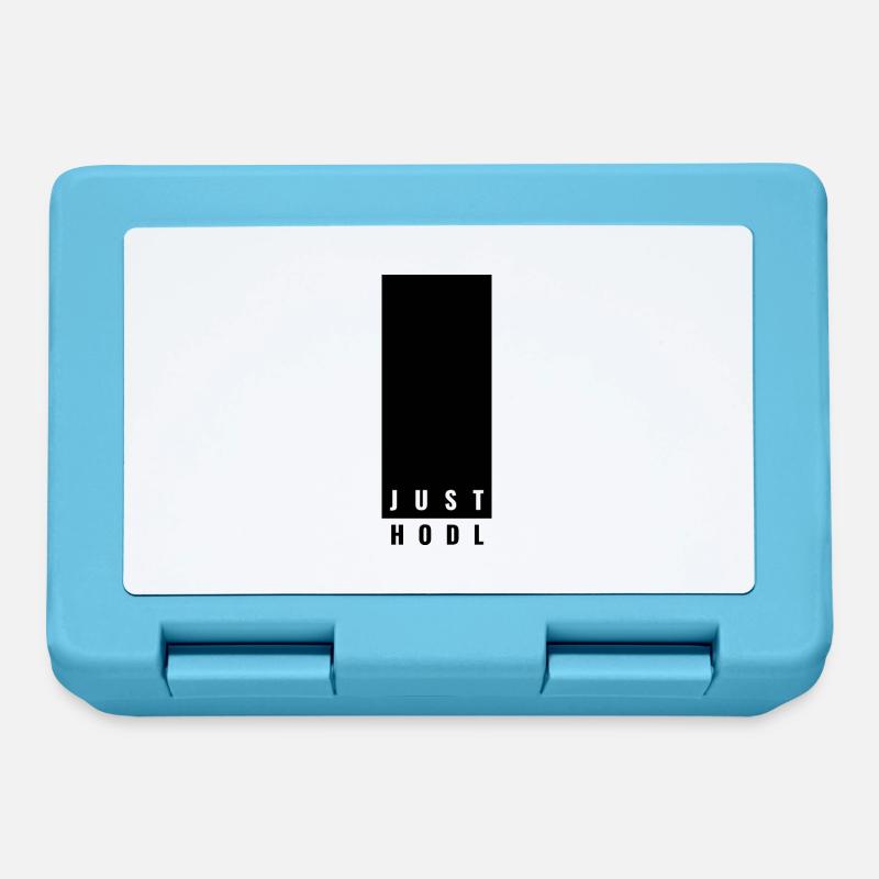 Just HODL - Boîte à goûter - bleu saphir