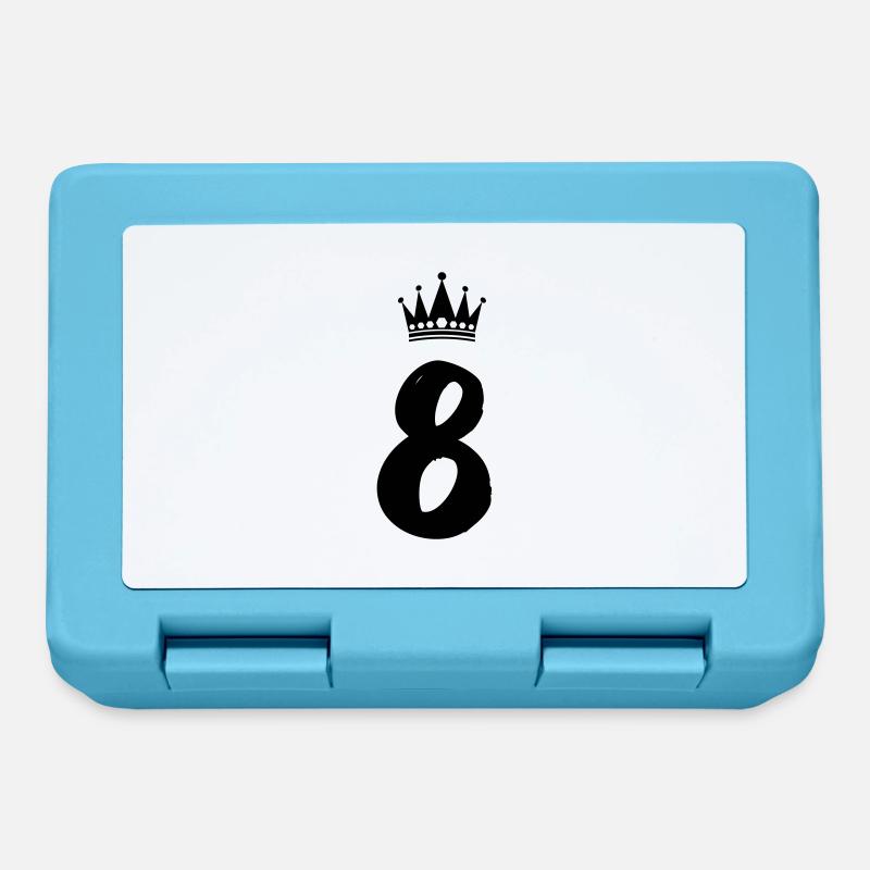 8 Crown - Lunchbox - sapphire blue