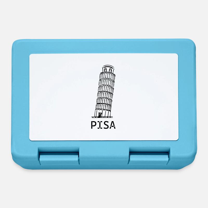 Pisa - Brotdose - Saphirblau