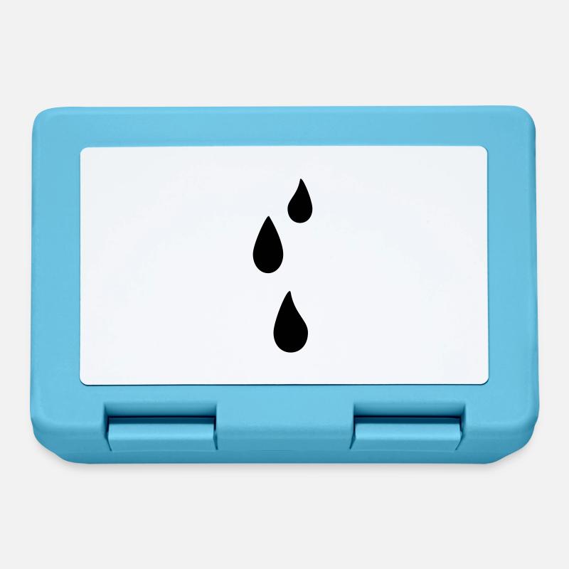 drops__f1 - Boîte à goûter - bleu saphir