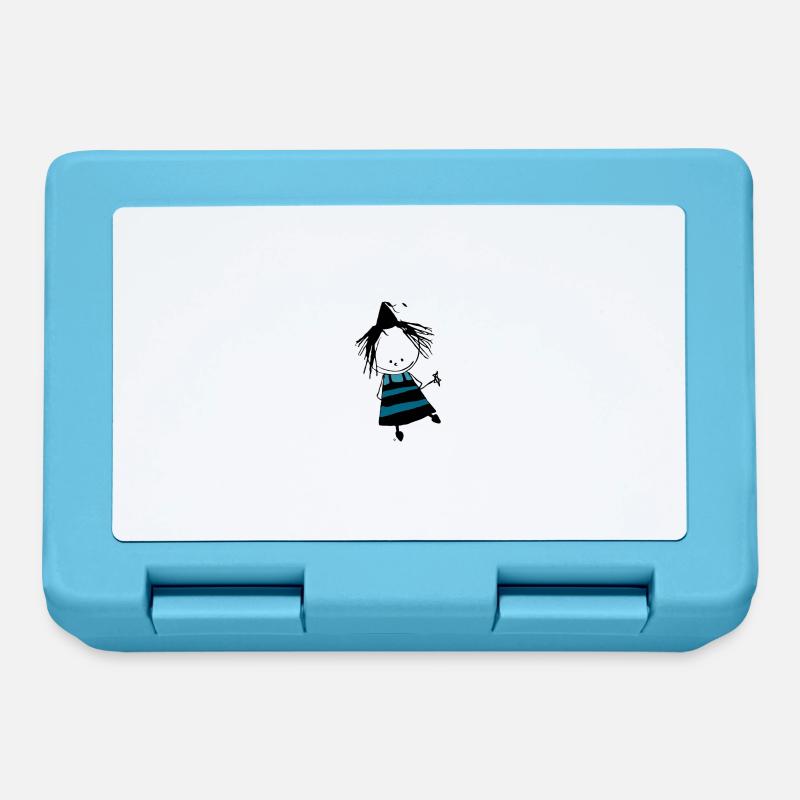 Fairy Witch - Lunchbox - sapphire blue