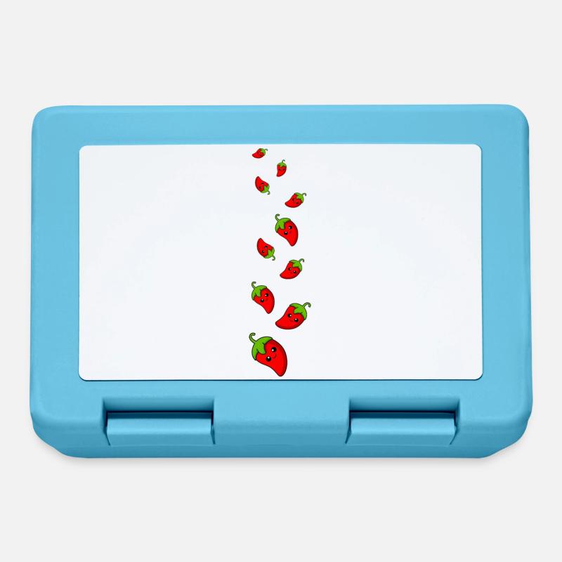 Chilli Comic - Lunchbox - sapphire blue