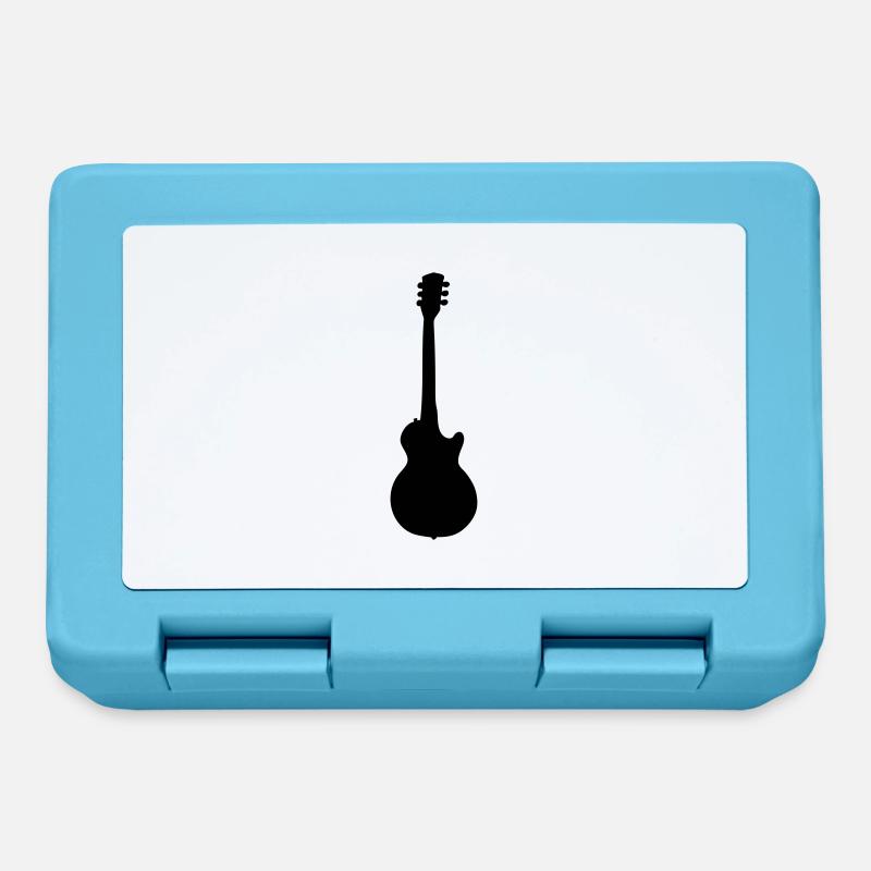 guitare electrique gibson Les paul - Boîte à goûter - bleu saphir