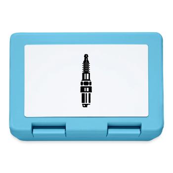Zündkerze / spark plug (1c) - Lunchbox - sapphire blue - Front