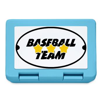 Baseball Team - Sport - Boîte à goûter - bleu saphir - Devant