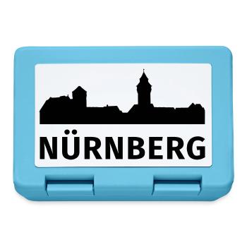Nuremberg - Boîte à goûter - bleu saphir - Devant