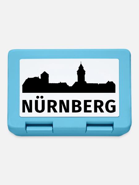 Nürnberg - Brotdose - Saphirblau