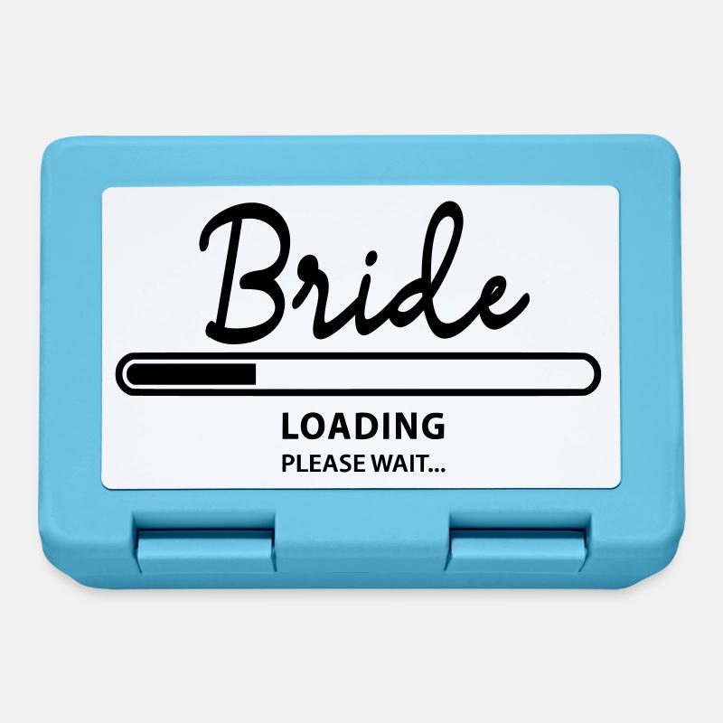 bride loading - Brotdose - Saphirblau