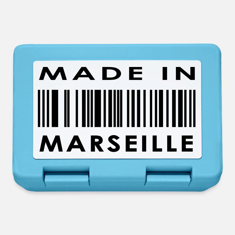 Marseille - Brotdose - Saphirblau