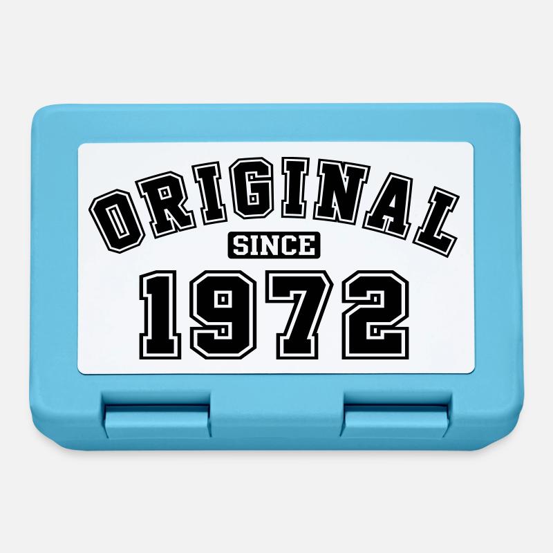Original Since 1972 College Style - Boîte à goûter - bleu saphir