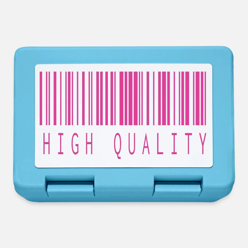 HIGH QUALITY BARCODE PINK - Lunchbox - sapphire blue