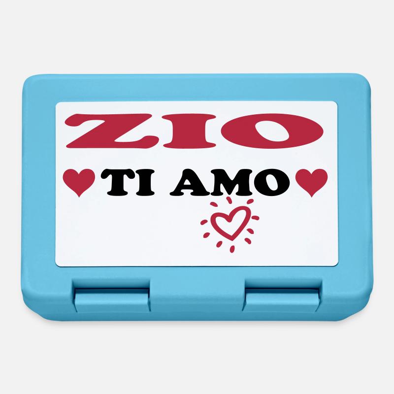 Zio ti amo - Lunchbox - sapphire blue