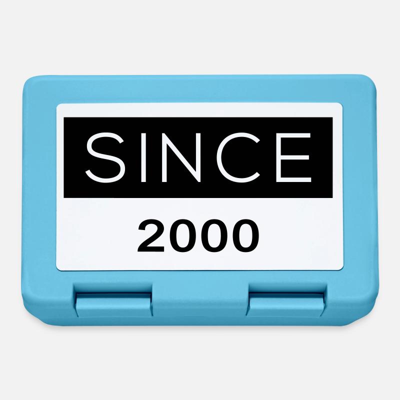 Since - 2000 - Brotdose - Saphirblau