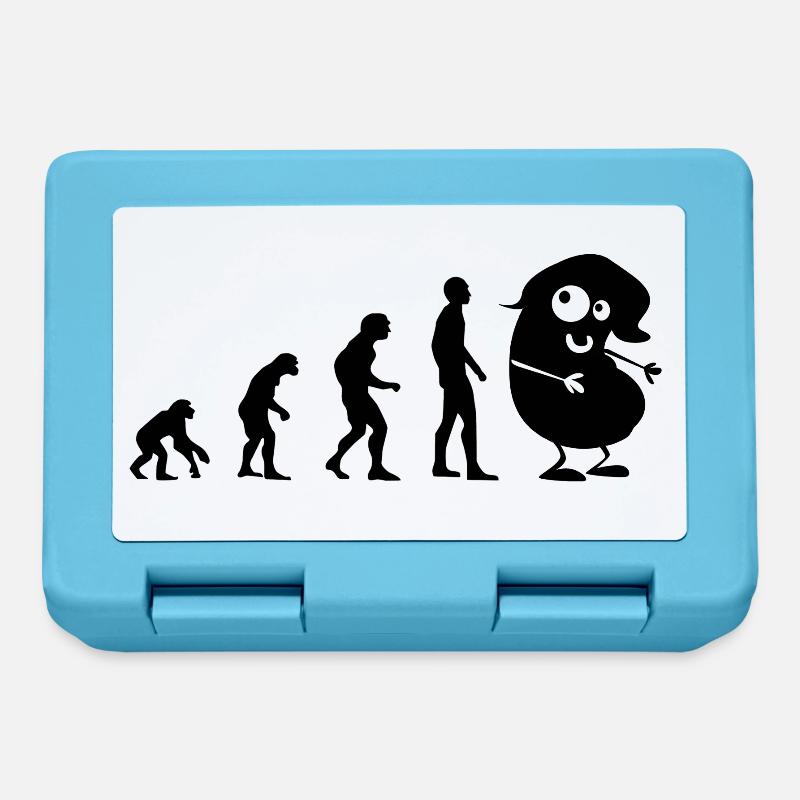 Evolution - the bean - Lunchbox - sapphire blue