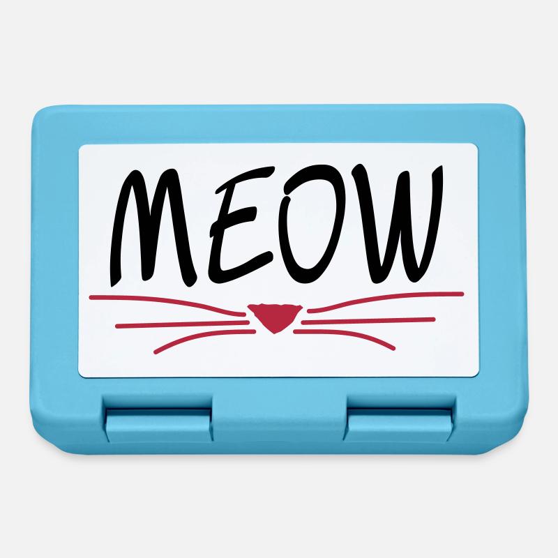 MEOW - Brotdose - Saphirblau