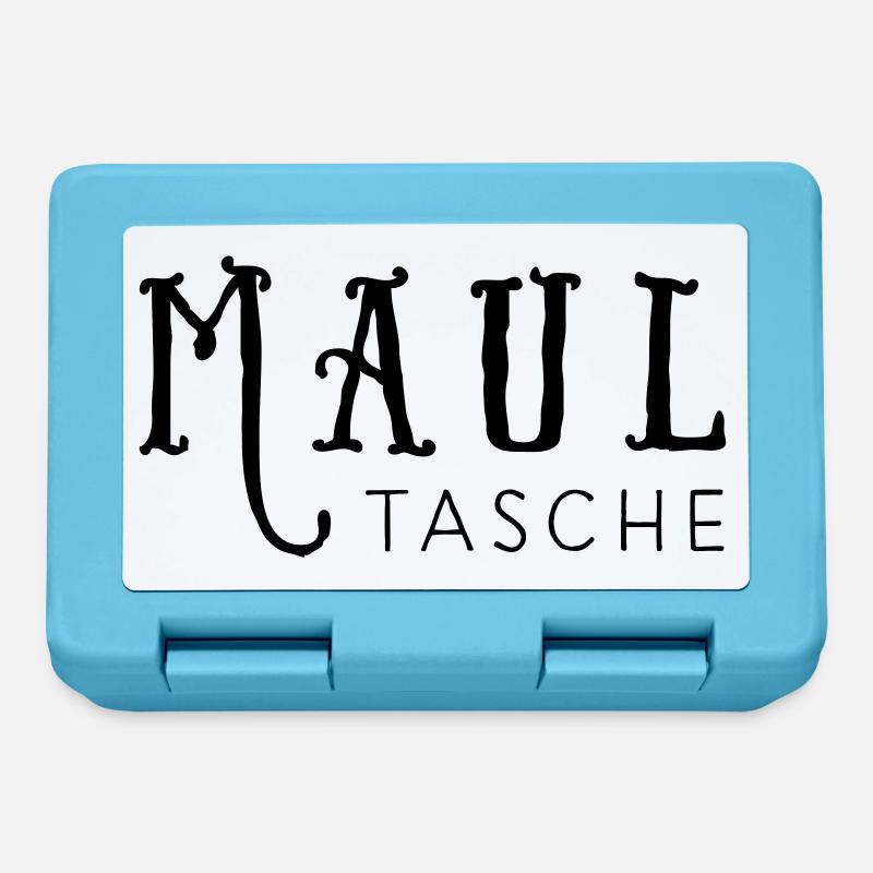 Maultasche - Brotdose - Saphirblau