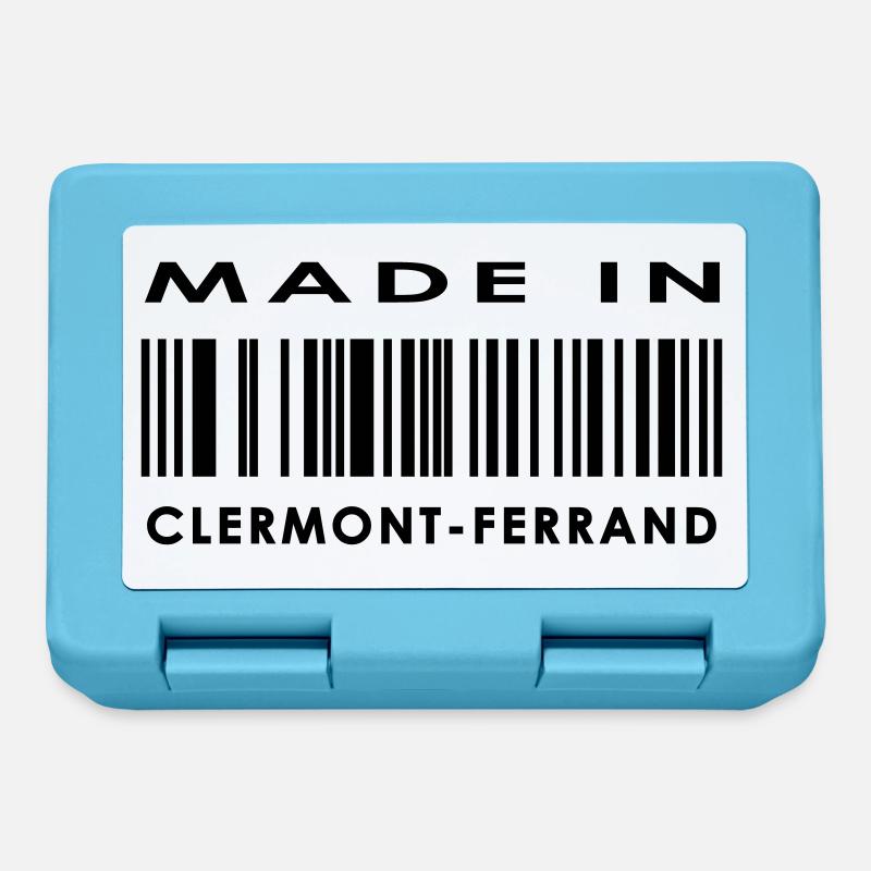Clermont-Ferrand - Boîte à goûter - bleu saphir