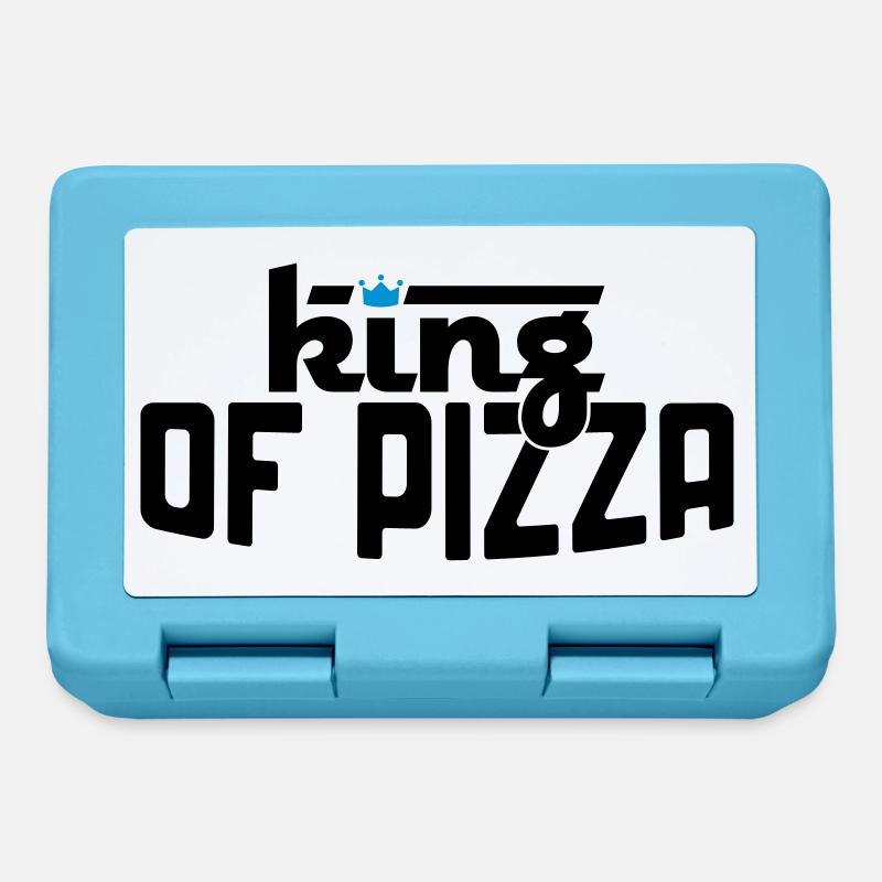 La pizza - Boîte à goûter - bleu saphir