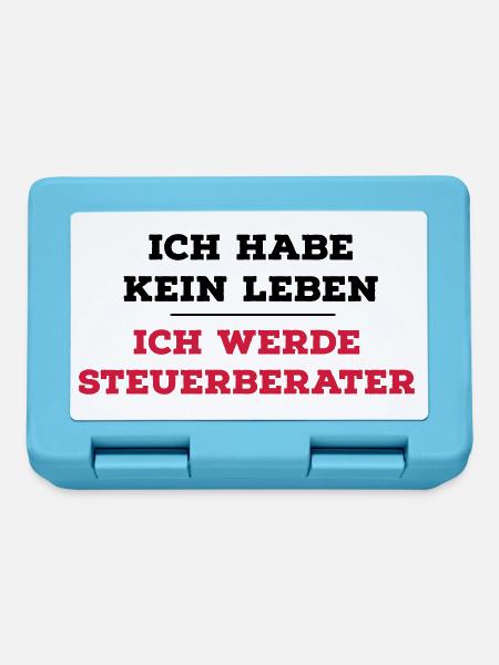 Steuerberater - Brotdose - Saphirblau