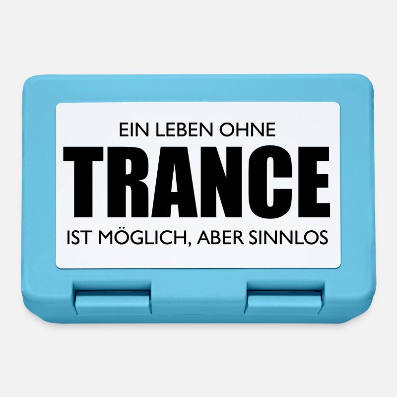 A life without trance is possible, but meaningless - Lunchbox - sapphire blue