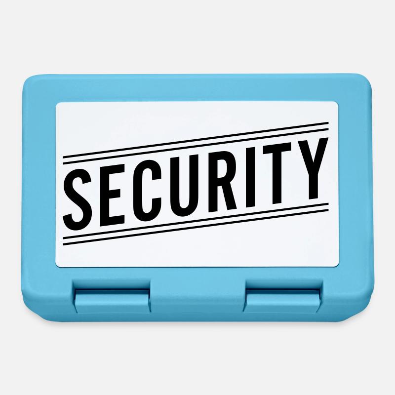 Security - Brotdose - Saphirblau