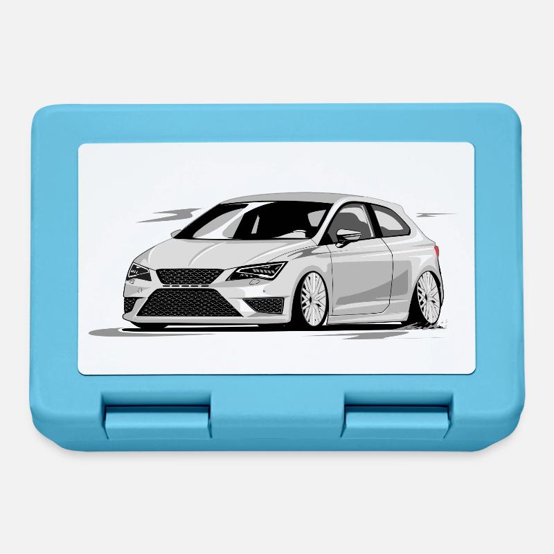 Leon 5f fr, Low, Deep, Stanced, Cupra - Brotdose - Saphirblau