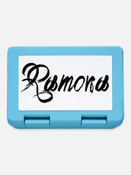 Ramona - Brotdose - Saphirblau
