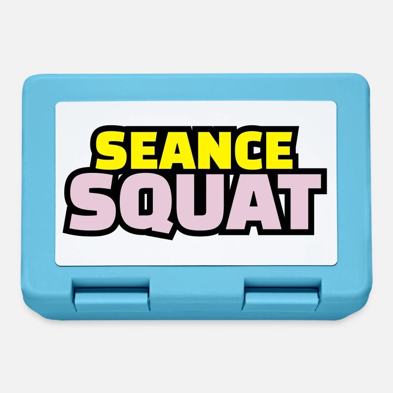 séance squat - Boîte à goûter - bleu saphir