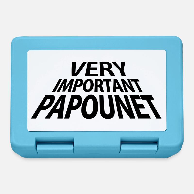 Very Important Papounet Papa (1c) - Boîte à goûter - bleu saphir
