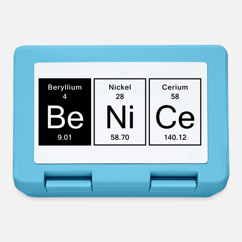 Nice - Be Nice - Brotdose - Saphirblau