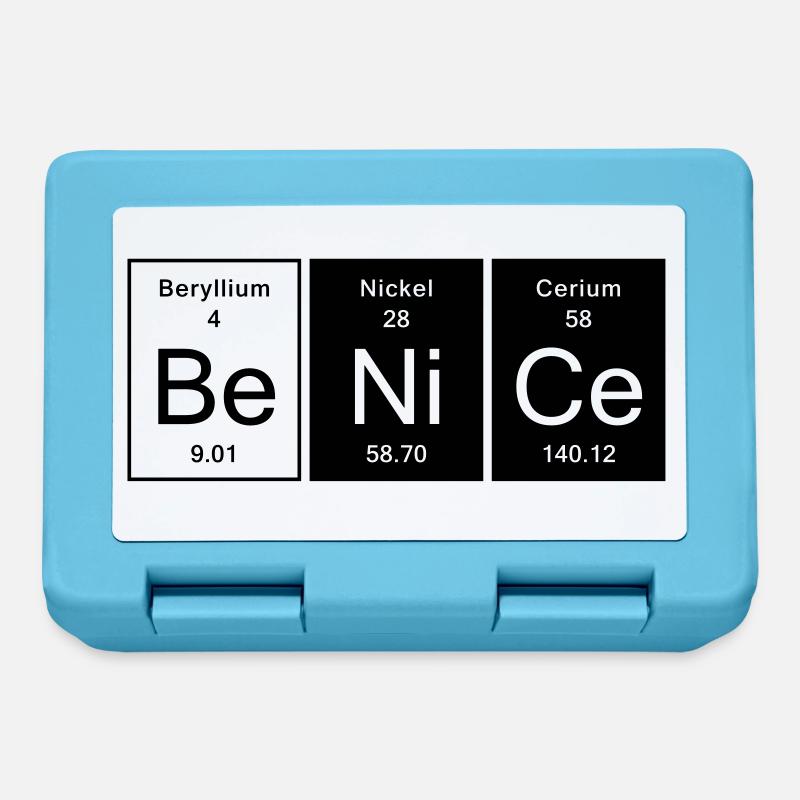 Nice - Be Nice - Brotdose - Saphirblau
