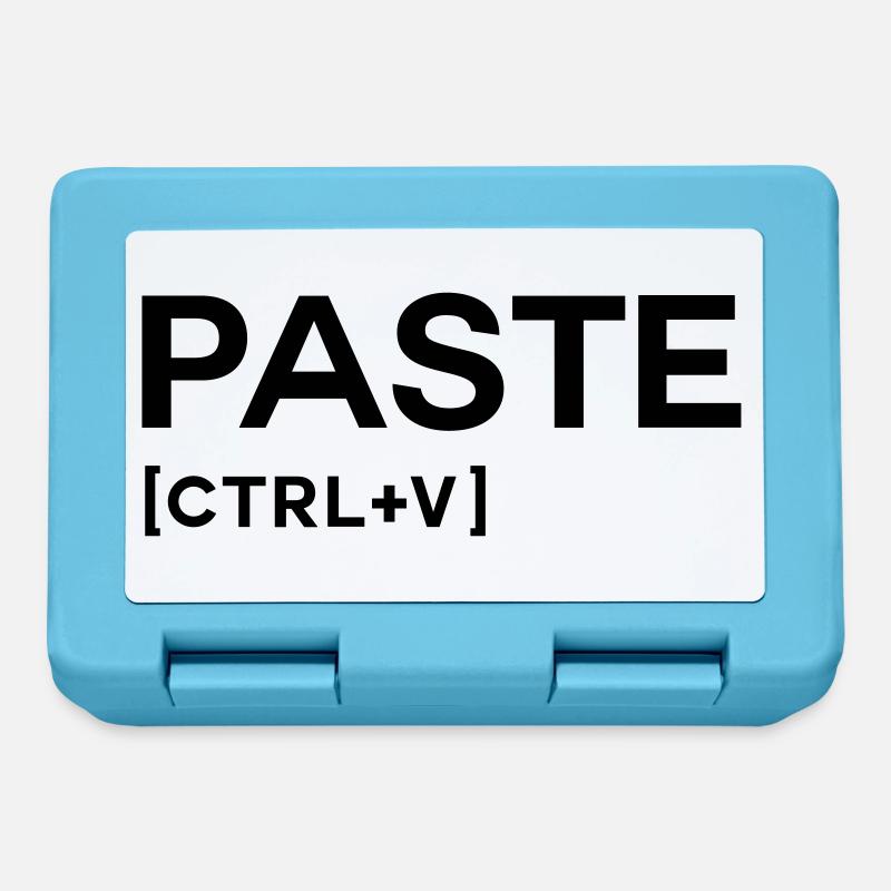 PASTE CTRL BLACK - Lunchbox - sapphire blue