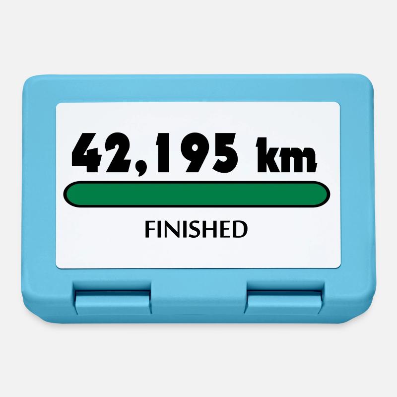Marathon Finisher - Boîte à goûter - bleu saphir