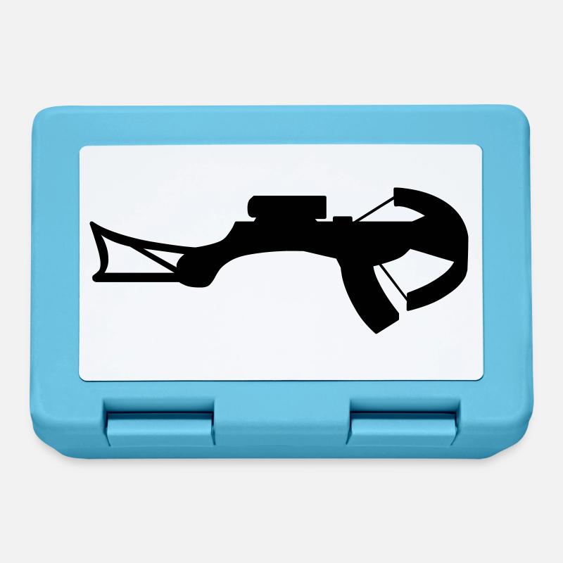 Armbrust, Crossbow - Brotdose - Saphirblau