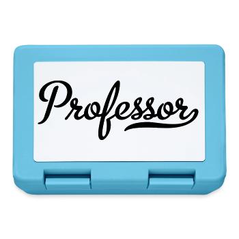 Professeur - Boîte à goûter - bleu saphir - Devant