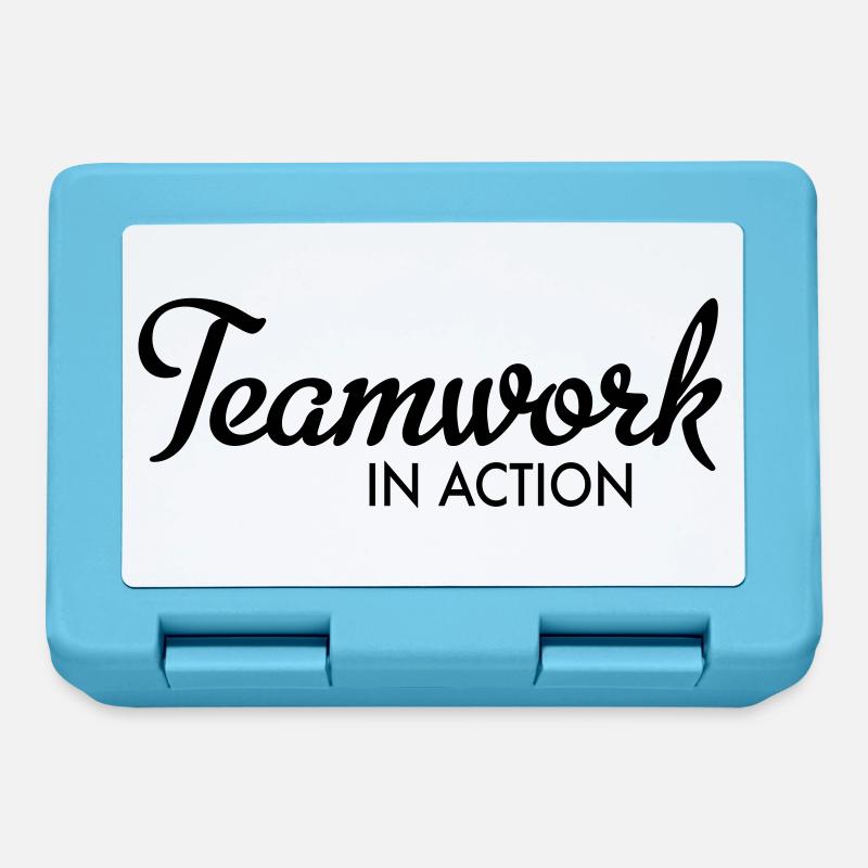 Teamwork - Brotdose - Saphirblau