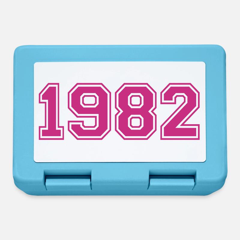 1982 - Brotdose - Saphirblau