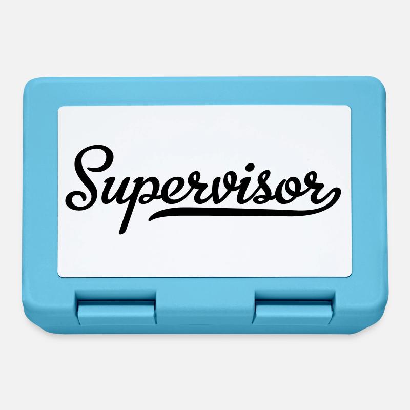 supervisor - Brotdose - Saphirblau
