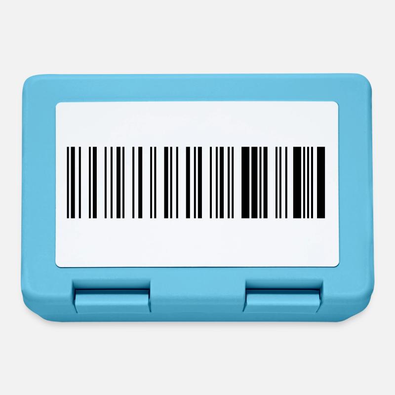 barcode. - Lunchbox - sapphire blue