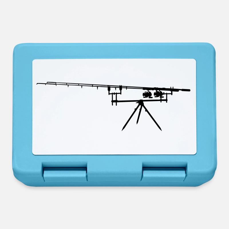 carp rods - Lunchbox - sapphire blue