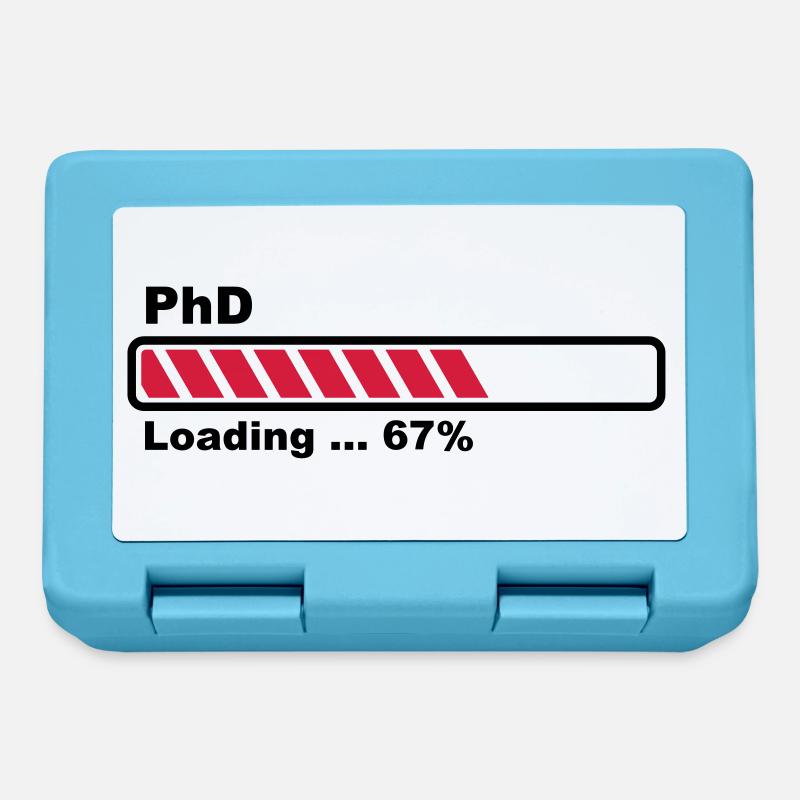 PhD Loading - Brotdose - Saphirblau